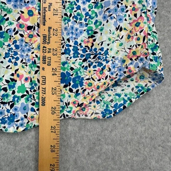 J.Crew‎ Mens Slim Fit Short Sleeve Button Down Shirts Lot of 3 Floral Bird Leaf - Picture 6 of 9